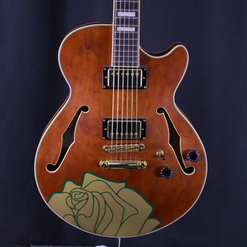Vist Large View of Product Image Which is Used D'Angelico PREMIER GRATEFUL DEAD SS Semi-Hollow Electric Guitar Wood 6-String