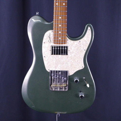 Vist Large View of Product Image Which is Used Godin STADIUM 59 ELECTRIC GUITAR Offset Double Cutaway Electric Guitar Green 6-String