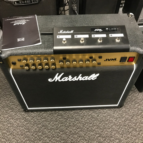 Vist Large View of Product Image Which is Used Marshall JVM215C W FOOTSWITCH 1 x 12 Tube Combo Amplifier 1 x 12