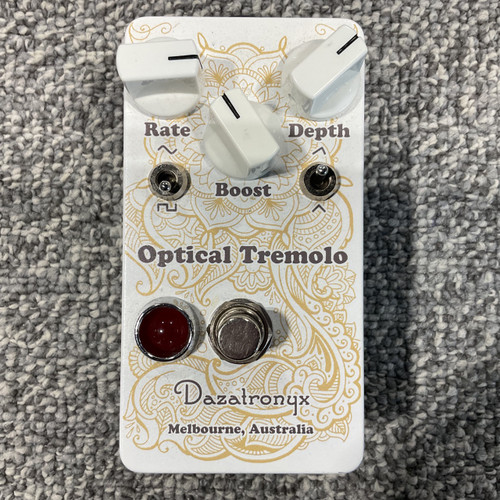 Vist Large View of Product Image Which is Used DAZATRONYX OPTICAL TREMOLO Guitar Pedal
