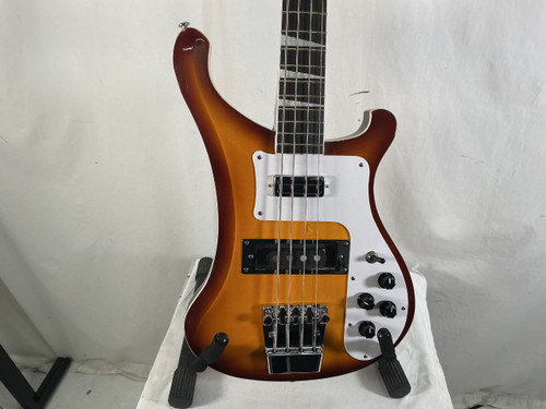 Vist Large View of Product Image Which is Used FAKENBACKER RICK COPY Bass Guitar Cherry Sunburst 4-String
