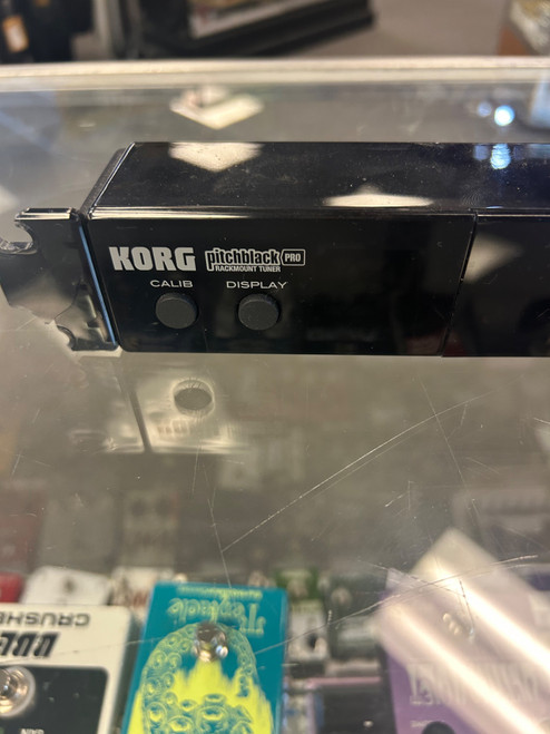 Vist Large View of Product Image Which is Used Korg PITCHBLACK RACK TUNER Guitar Effect