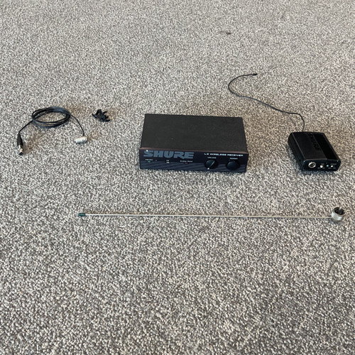 Vist Large View of Product Image Which is Used SHURE L3-CR/L11-CR WIRELESS LAVALIER MIC SYSTEM