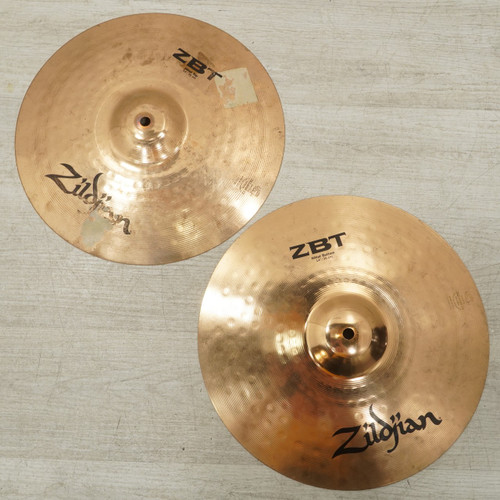 Vist Large View of Product Image Which is Used Zildjian ZBT Hi Hat Cymbals 14 - Inch