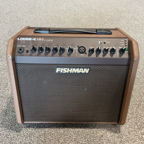 Vist Large View of Product Image Which is Used FISHMAN LOUDBOX MINI CHARGE Solid State Guitar Amplifier