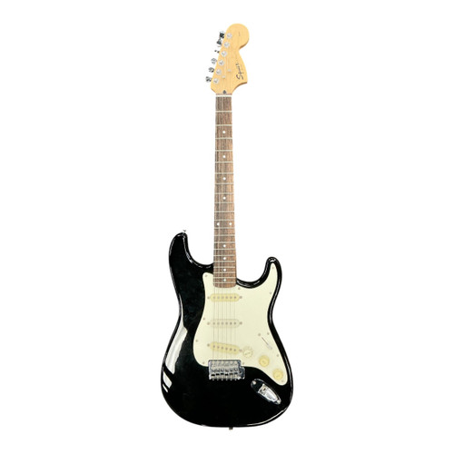 Vist Large View of Product Image Which is Used Squier SQUIRE AFFINITY SERIES BLACK STRATOCASTE S Type Electric Guitar Black 6-String