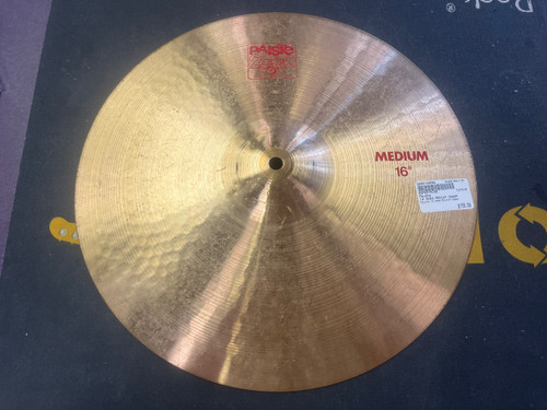 Vist Large View of Product Image Which is Used Paiste 16 2002 MEDIUM CRASH Crash Cymbal 16"