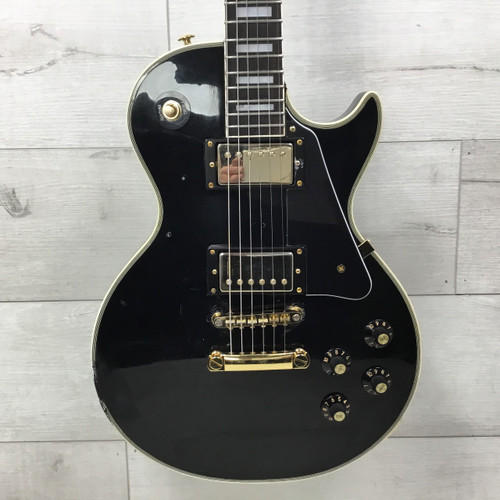 Vist Large View of Product Image Which is Used Ibanez 2350 Lawsuit Model Not Original Parts LP Type Electric Guitar Black