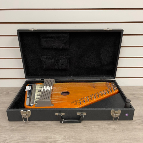 Vist Large View of Product Image Which is Used - OSCAR SCHMIDT 6 CHORD AUTOHARP W/ CASE 