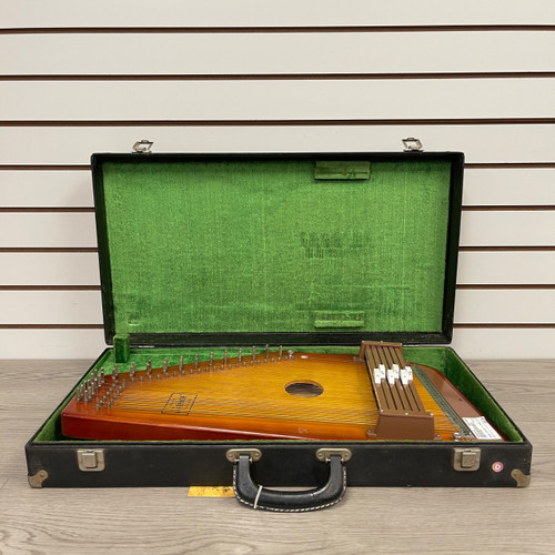 Vist Large View of Product Image Which is Used - OSCAR SCHMIDT 6 CHORD AUTOHARP W/ CASE 
