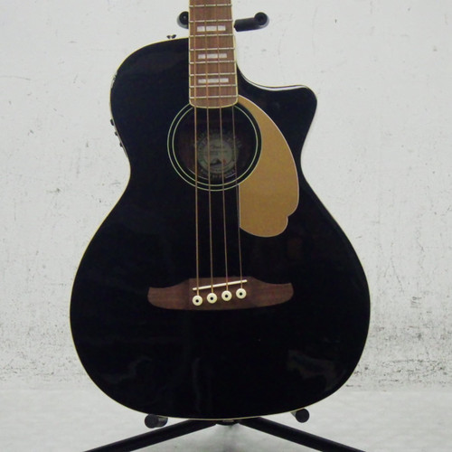 Vist Large View of Product Image Which is Used Fender Kingman Bass V2 Acoustic Bass Guitar Black 4-String
