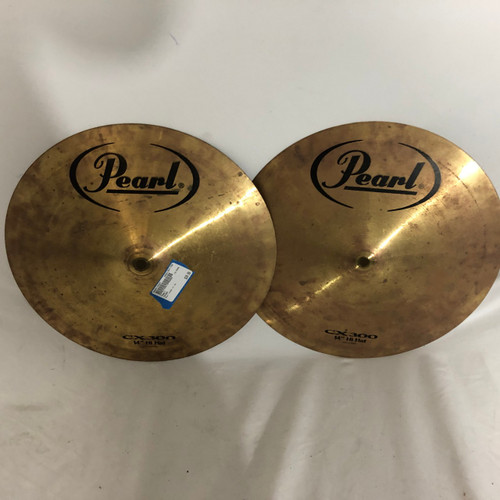 Vist Large View of Product Image Which is Used Pearl CX300 Hi Hat Cymbals 14"