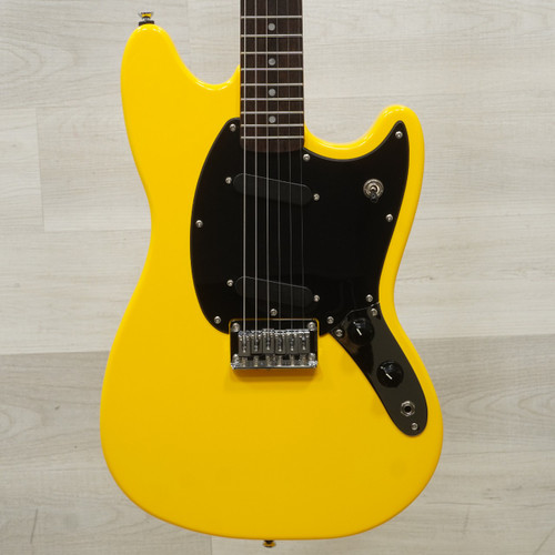 Vist Large View of Product Image Which is Used Squier Sonic Mustang Electric Guitar Yellow