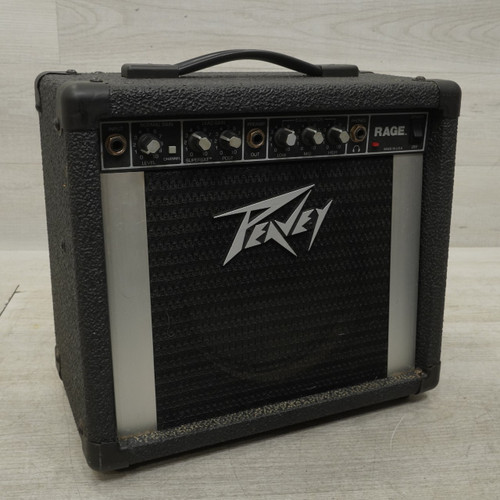 Vist Large View of Product Image Which is Used Peavey Rage 1 X 8 Solid State Amplifier