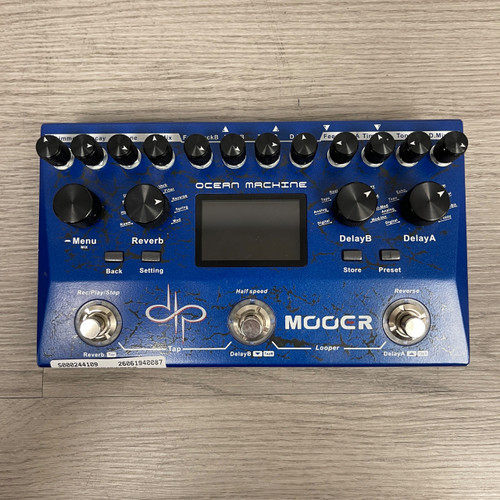 Vist Large View of Product Image Which is Used - Mooer OCEAN MACHINE W/AC Floorboard Effect