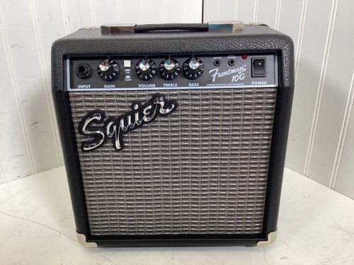 Vist Large View of Product Image Which is Used Squier FRONTMAN 10G 1 x 5 Solid State Amplifier 1 x 5