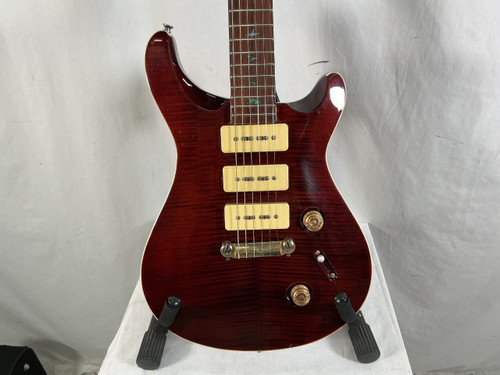 Vist Large View of Product Image Which is Used DOUBLE CUT P90XXX Double Cut Electric Guitar Red 6-String