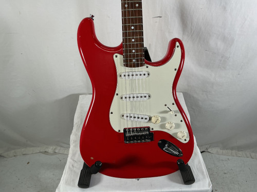 Vist Large View of Product Image Which is Used S-TYPE ELECTRIC GUITAR S Type Electric Guitar Red 6-String