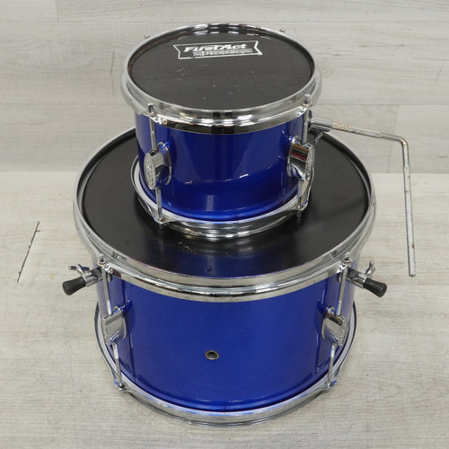 Vist Large View of Product Image Which is Used First Act Drum Shell Kit Blue As Is