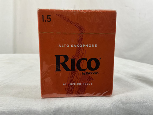 Vist Large View of Product Image Which is Used Rico 1.5 ALTO SAX NEW OLD STOCK Alto Sax Reed