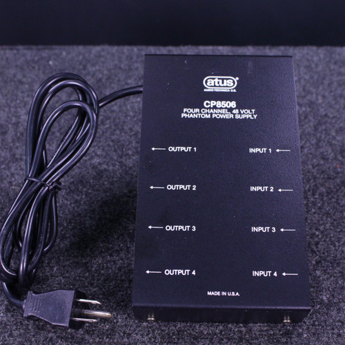 Vist Large View of Product Image Which is Used Audio Technica CP8506 4CH PHANTOM POWER Pro Sound Product