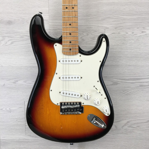 Vist Large View of Product Image Which is Used Starcaster BY FENDER STRAT S Type Electric Guitar Sunburst 6-String