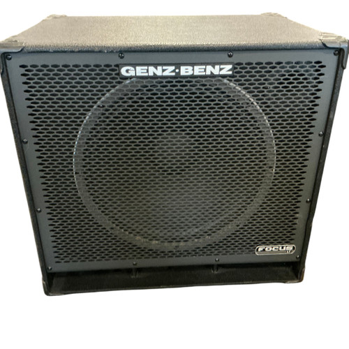Vist Large View of Product Image Which is Used Genz Benz FOCUS LT FCS-115T W/NEO DRIVER 1 x 15 Bass Guitar Cabinet 1 x 15