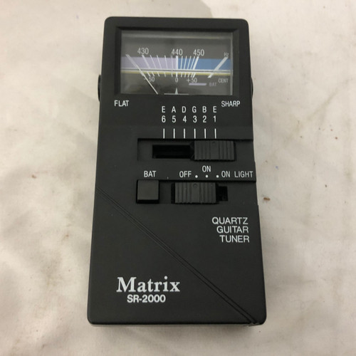 Vist Large View of Product Image Which is Used Matrix SR-2000 Instrument Tuner or Metronome