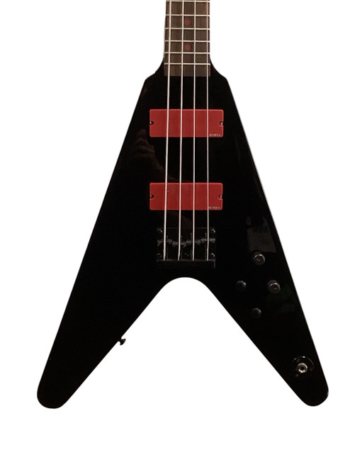 Vist Large View of Product Image Which is Used Dean MetalMan 2A V Bass Guitar w/EMGs