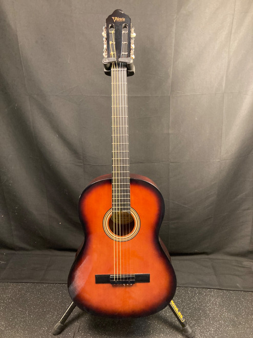 Vist Large View of Product Image Which is Used Valencia VC263 Laminate Top Acoustic Guitar Sunburst