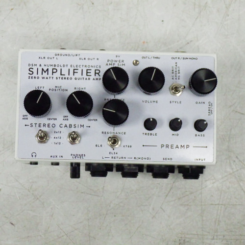 Vist Large View of Product Image Which is Used Dsm and Humboldt Electronics Simplifier Guitar PreAmp Pedal