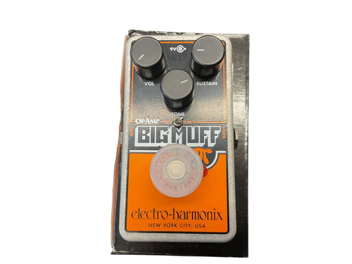 Vist Large View of Product Image Which is Used Electro Harmonix (E/H) OP AMP BIG MUFF Fuzz Pedal