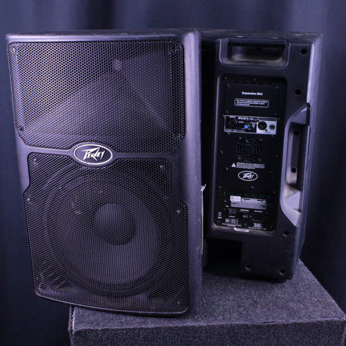 Vist Large View of Product Image Which is Used Peavey PVXP12 PAIR Powered Full Range Speaker Cabinet