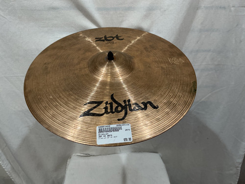 Vist Large View of Product Image Which is Used Zildjian ZBT HI HATS Hi Hat Cymbals 14"