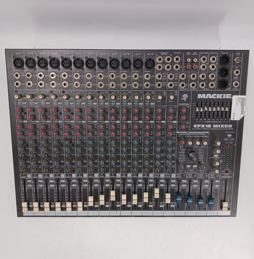 Vist Large View of Product Image Which is Used Mackie CFX16 Mixing Console