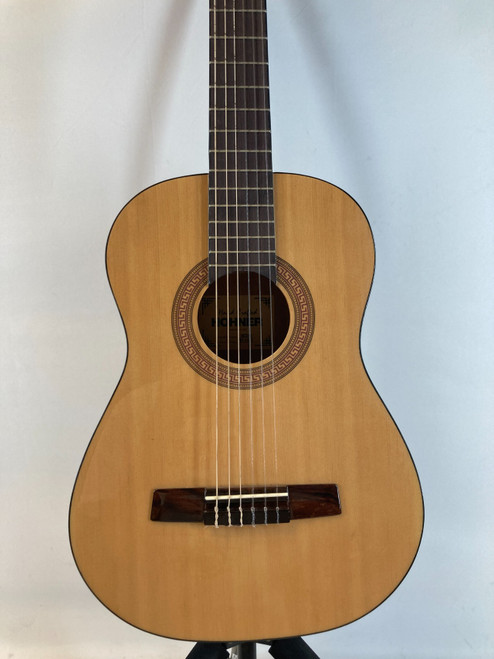 Vist Large View of Product Image Which is Used Hohner HC02 1/2 Size Solid Top Acoustic Guitar