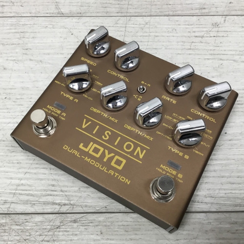 Vist Large View of Product Image Which is Used Joyo Vision Dual Channel Modulation Pedal