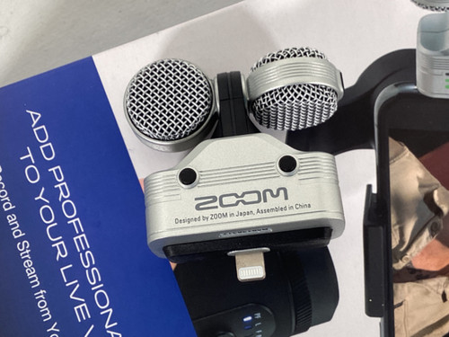 Vist Large View of Product Image Which is Used Zoom IQ7 Microphone