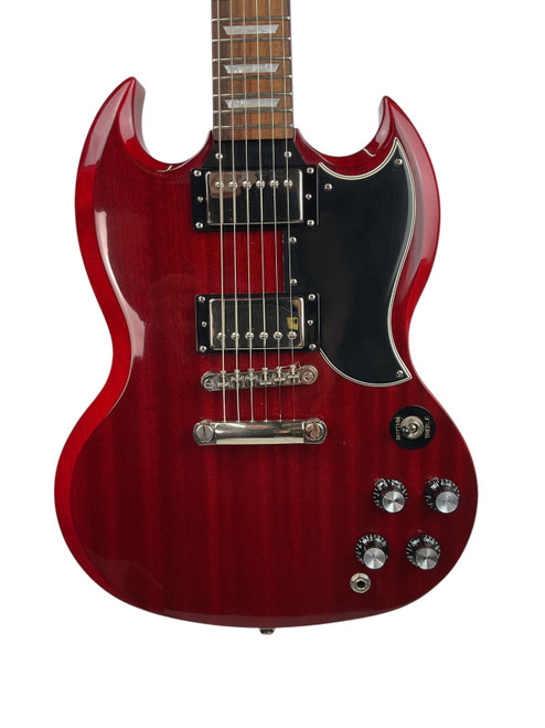 Vist Large View of Product Image Which is Used Epiphone SG PRO SG Type Electric Guitar Red 6-String