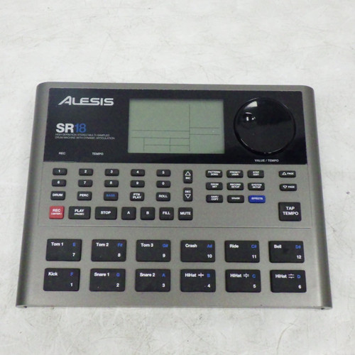 Vist Large View of Product Image Which is Used Alesis SR-18 DRUM MACHINE Vintage Drum Machine