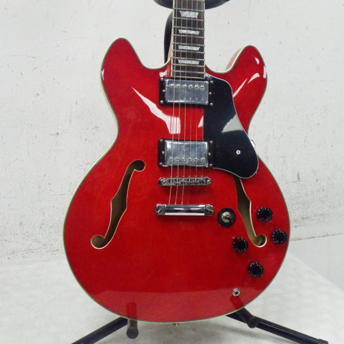Vist Large View of Product Image Which is Used Firefly FF338 Semi-Hollow Electric Guitar Red 6-String