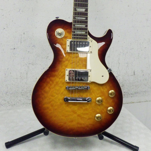Vist Large View of Product Image Which is Used Samick AV6 S Type Electric Guitar Sunburst 6-String