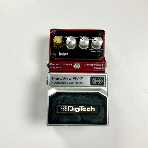 Vist Large View of Product Image Which is Used Digitech Hardwire RV-7 Stereo Reverb Pedal