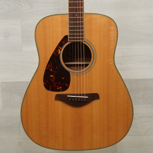 Vist Large View of Product Image Which is Used Yamaha FG720SL Left Handed Laminate Top Acoustic Guitar Natural