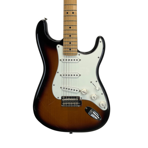 Vist Large View of Product Image Which is Used Fender 2024 Player Stratocaster Anniversary Electric Guitar Tobacco Sunburst 6-String