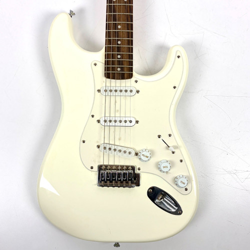 Vist Large View of Product Image Which is Used Squier Stratocaster Electric Guitar Black 6-String