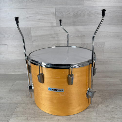 Vist Large View of Product Image Which is Used Suzuki Vintage Timpani Floor Tom - Natural - 12 x 16-inch