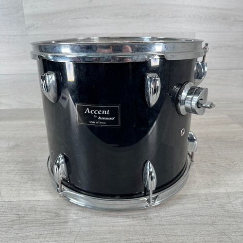 Vist Large View of Product Image Which is Used Ludwig Accent Series Single Rack Tom - Black - 11 x 13-inch - AS IS