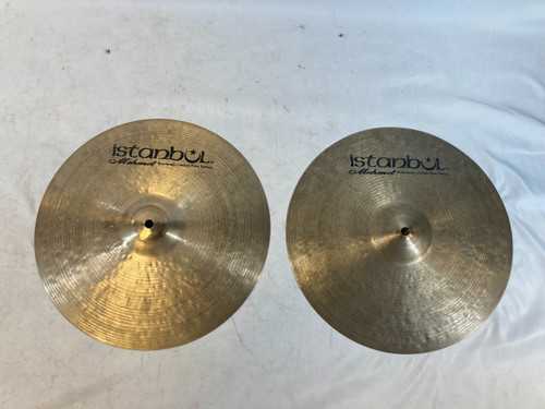 Vist Large View of Product Image Which is Used Istanbul MEHMET Hi Hat Cymbals 14"