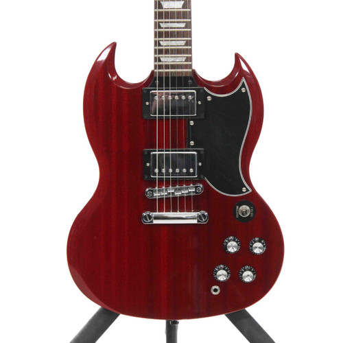Vist Large View of Product Image Which is Used Epiphone SG G-400 SG Type Electric Guitar Red 6-String